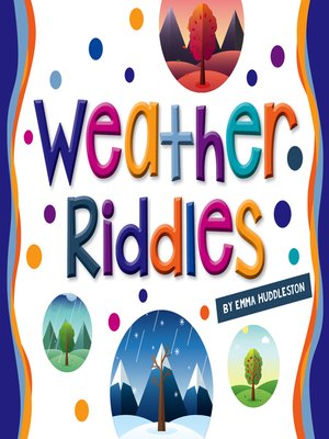 cover image of Weather Riddles